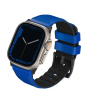 iShopping - Uniq Linus Airosoft Silicone Strap For Apple Watch Series 1-8 Racing Blue