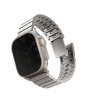 iShopping - Uniq Strova Mag Self Steel Strap For Apple Watch Titanium Silver