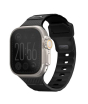 iShopping - Uniq Stride FKM Tough Rubber Strap For Apple Watch Midnight Black