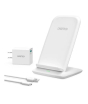 iShopping - Choetech 15W Fast Wireless Stand Charger White (T555-F)