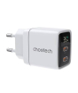 iShopping - Choetech USB-C PD 35W Gan Wall Charger White (PD6051)