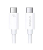 iShopping - Baseus Superior Series 2 USB 4 240W Type-C To Type-C Fast Charging Cable 1M White