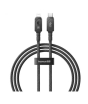 iShopping - Baseus Unbreakable Series 20W Type-C To iPhone PD Fast Charging Data Cable 1M Cluster Black