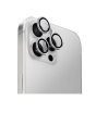 iShopping - Uniq Optix Aluminium Camera Lens Protector For iPhone 16 Pro and 16 Pro Max Silver
