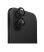 iShopping - Uniq Optix Aluminium Camera Lens Protector For iPhone 16 and 16 Plus - Black