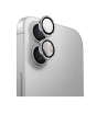 iShopping - Uniq Optix Aluminium Camera Lens Protector For iPhone 16 and 16 Plus - White