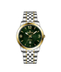 iShopping - Timezone Infinity Nebula Watch For Men Two Tone Golden ( TZ-1333)-Green