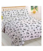 iShopping - Jamal Home King Size Bed Sheet Without Pillow (0092)