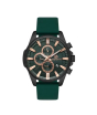 iShopping - Bigotti Leather Men's Watch Green (BG.1.10335-5)