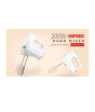iShopping - Decakila 200W Hand Mixer White (KEMX001W)