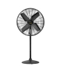 iShopping - Khurshid Fans Supreme AC-DC 24" Pedestal Fan Black