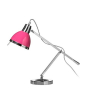 iShopping - Premier Home Chrome Table Lamp - Hot Pink (2501638)