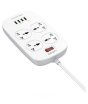 iShopping - Ldnio 3.0A 4 Ports USB Charger With 4 Universal Socket
