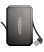 iShopping - Linear Flux Lithiumcard Pro Portable Charger Black