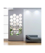 iShopping - LookNBuy Acrylic Hexagon Wall Decor Mirror - Large (0090)