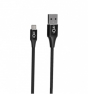 iShopping - Loud Nylon Braided Fast Charging Data Cable For Type C Black (C240)
