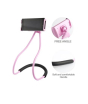 iShopping - M.Mart Hang Neck Phone Holder Mobile Stand - Pink