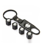 iShopping - M.Mart Suzuki Tyre Valves Caps + Keychain (Pack of 5)