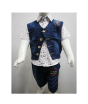 iShopping - Madina Fashion Denim Shot And Shirt With Denim Waistcoat For Boys (Su-00003)
