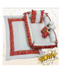 iShopping - Maguari Baby Bed Set 5 Pcs Red (0537)