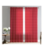 iShopping - Maguari Banarsi Net Curtain Red