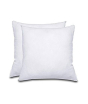 iShopping - Maguari Filled Plain Cushions 2 Pcs White