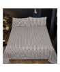 iShopping - Maguari Lines Design Double Bed Black & White (0360)