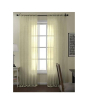 iShopping - Maguari Plain Net Curatin 2 Pcs Off-White