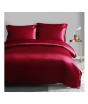 iShopping - Maguari Satin Silk Duvet Cover Red (0384)