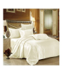 iShopping - Maguari Silk Satin Spread Double Bed Sheet Off White
