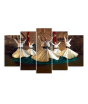 iShopping - Maguari Sufism Vintage Synthetic Canvas Small Wall Frame 6 Pcs (0675)
