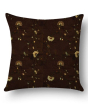 iShopping - Maguari Taffeta Cushion Dark Brown (0153)