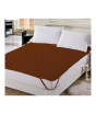 iShopping - Maguari King Mattress Pad Topper Brown