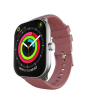 iShopping - Ronin Smart Watch With Silver Dial (R-06)-Maroon