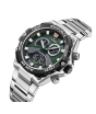 iShopping - Naviforce Fashion Digital Analog Men's Watch Silver (NF-9207-6)
