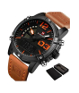 iShopping - Naviforce Exclusive Edition Watch For Men - Brown (NF-9095-2)
