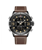 iShopping - NaviForce Dual Time Edition Men's Watch Brown (NF-9153-7)