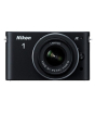 iShopping - Nikon 1 J2 Digital Camera With 10-30mm & 30-110mm Lens Black