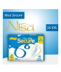 iShopping - Nisa Secure Sanitary Pads 16 Pieces (XXL)