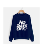iShopping - AMV Apparels No Days Off Printed Sweat Shirt For Unisex (0110)