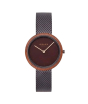 iShopping - Obaku Trae Lille Watch For Women Brown (V245LXNNMN)