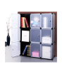 iShopping - Oddity DIY 9 Cubes Organizer Storage Closet - Black