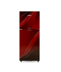 iShopping - Orient Marvel 280 Glass Door Freezer-on-Top Refrigerator 11 Cu Ft Red