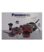iShopping - Non Stick Cookware Set Maroon - 17 Pcs (0050)