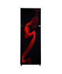 iShopping - PEL Glass Door Freezer-on-Top Refrigerator 12 cu ft (PRGD 21860)-Red Blaze