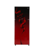 iShopping - PEL Glass Door Freezer-on-top Refrigerator 20 Cu Ft (PRGD-22260)-Red