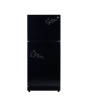 iShopping - PEL Desire Glass Door Freezer-on-Top Refrigerator 13 cu ft Black (PRGD-150)