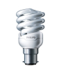 iShopping - Philips Energy Saver Tornado 12W B22 Warm White 220-240V
