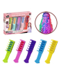 iShopping - Planet X Fashion Girl Hair Color Chalk Comb Set (PX-11940)