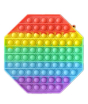iShopping - Planet X Fidget Big Size Rainbow Octagon Pop Bubble Toy (PX-11059)
